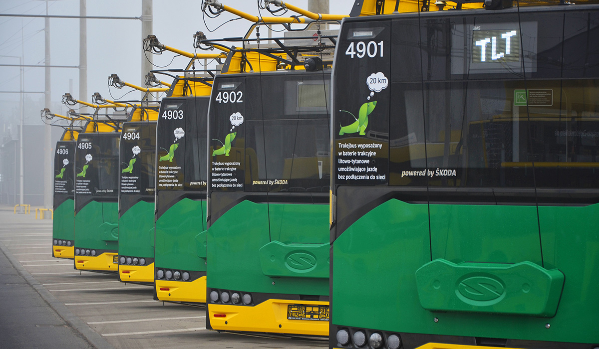 Oficjalna prezentacja nowych trolejbusów